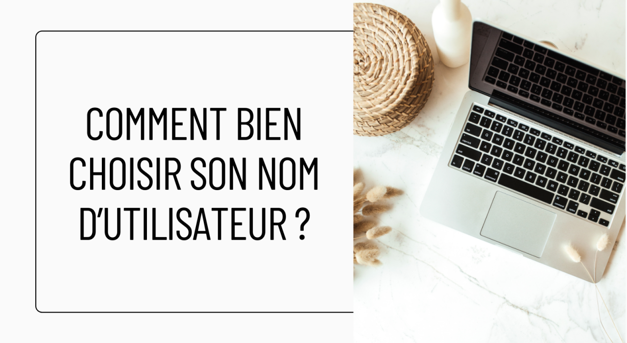 Nom d'utilisateur Instagram, la base